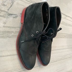 Donald Pliner Black Chukka Boots